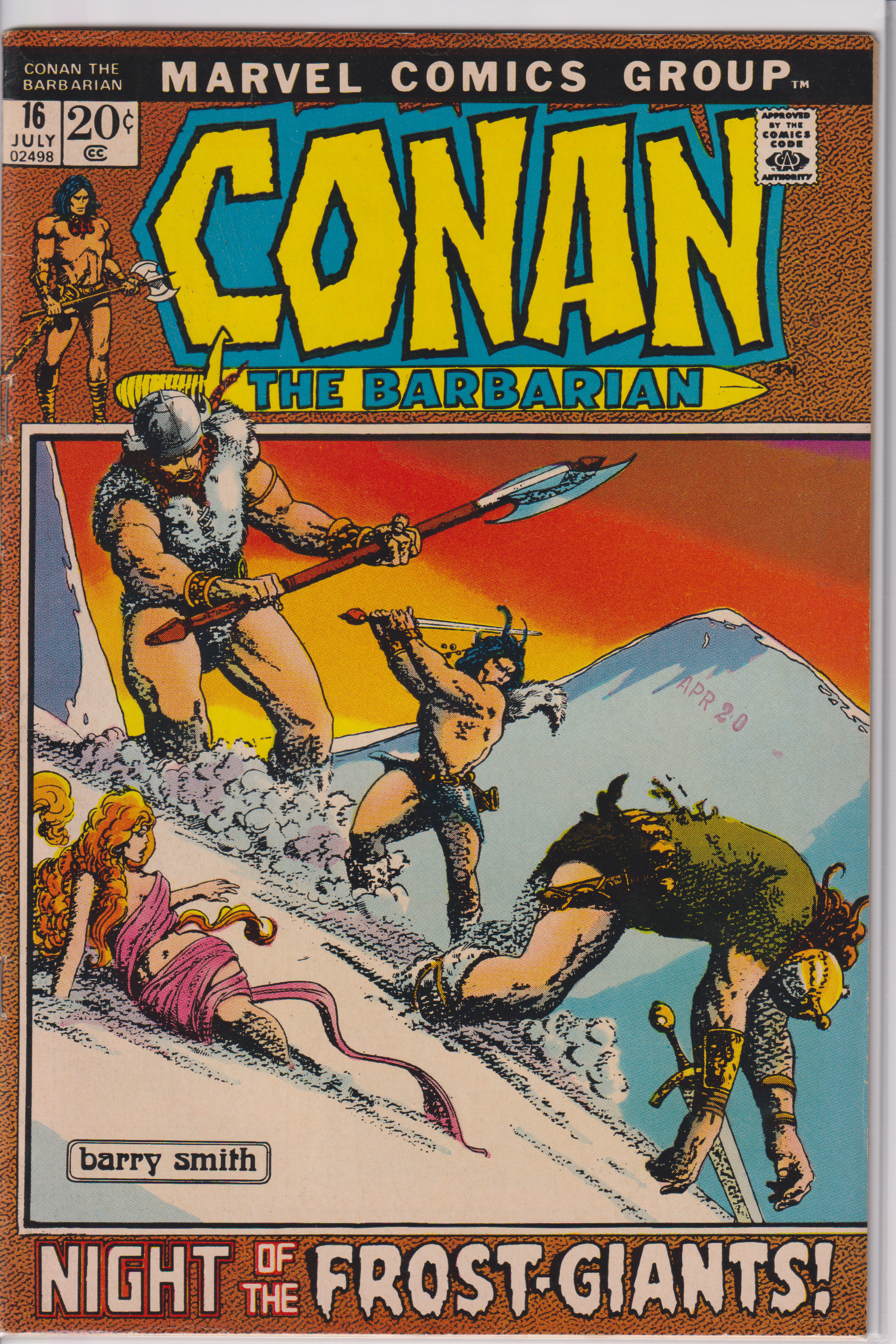 Conan the Barbarian (1970) 016 - 022