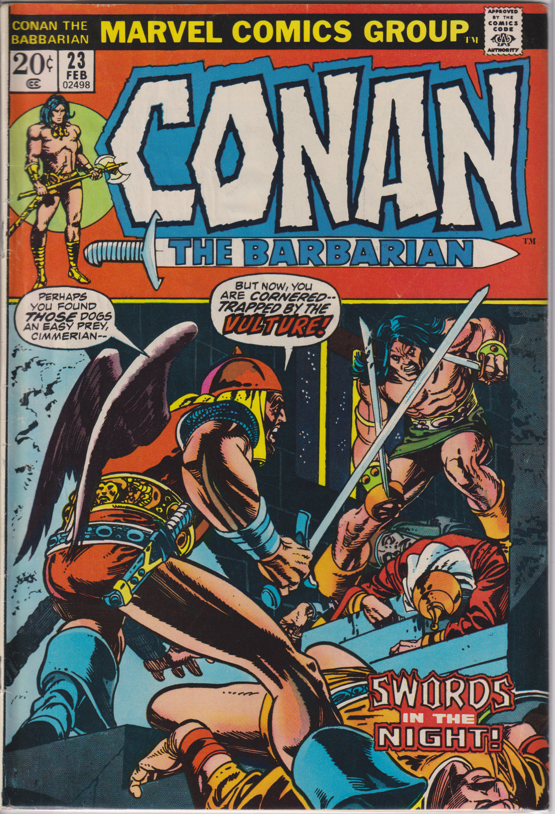 Conan the Barbarian (1970) 023 - 024 (1st Red Sonja)