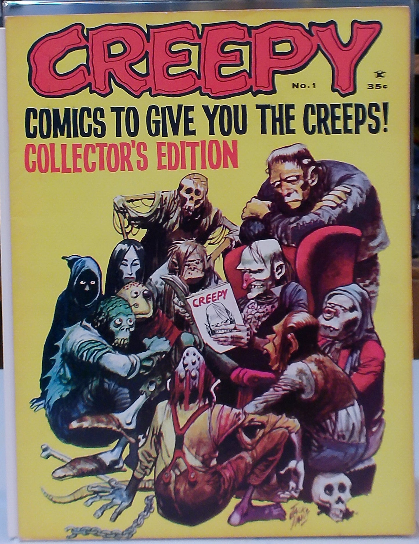 Creepy 001 (1st Appearance Uncle Creepy)