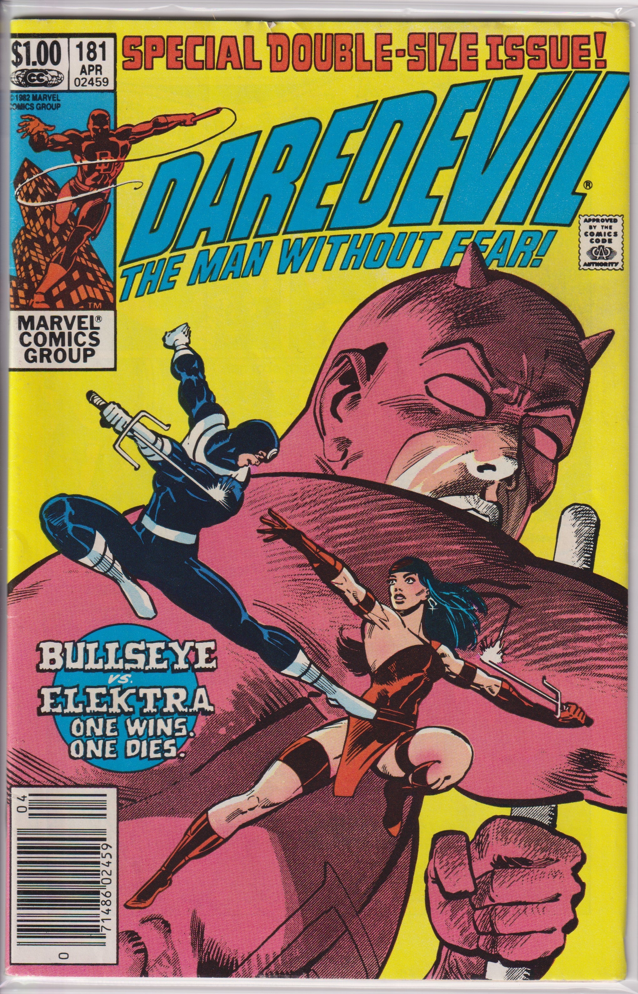 Daredevil (1964) 181 (Death of Elektra)