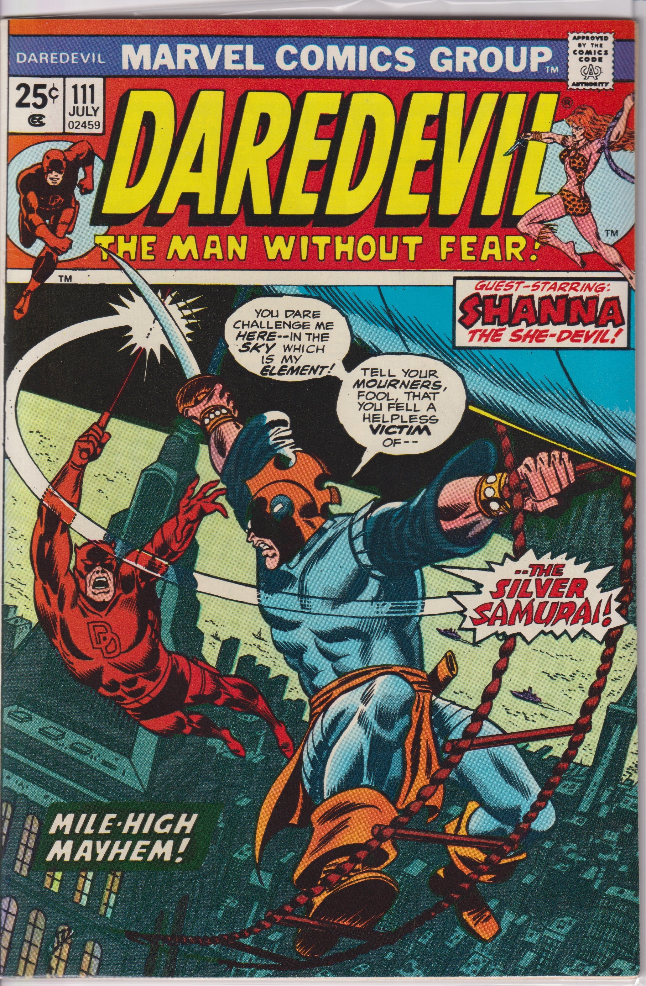 Daredevil (1964) 111 (1st Silver Samurai)