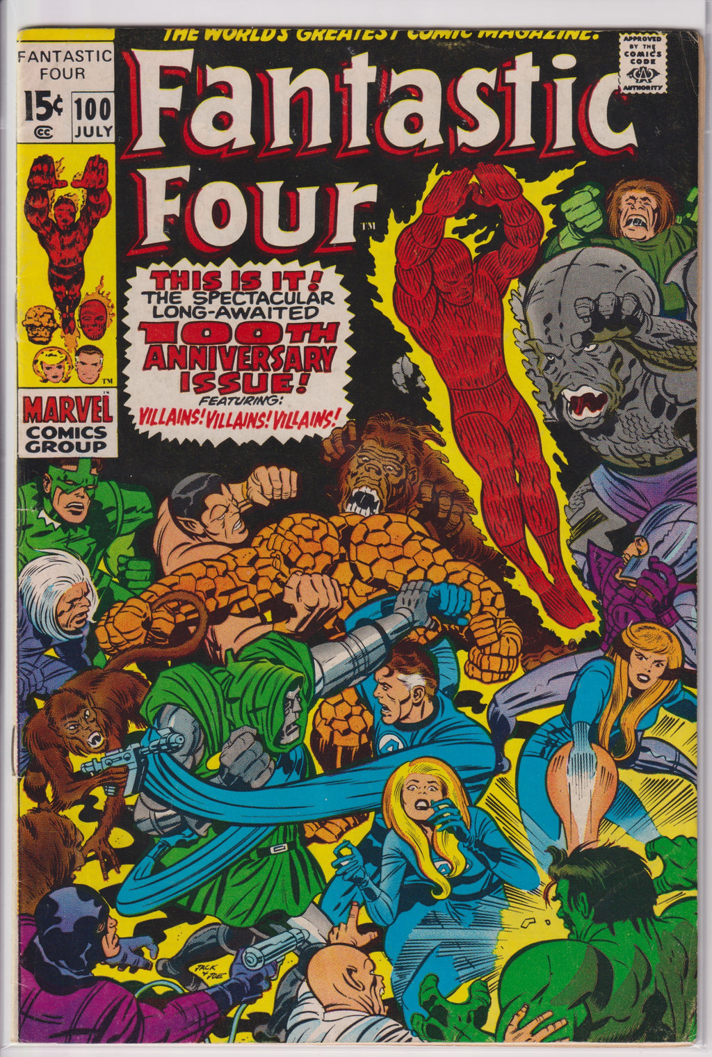 Fantastic Four (1961) 100 -102
