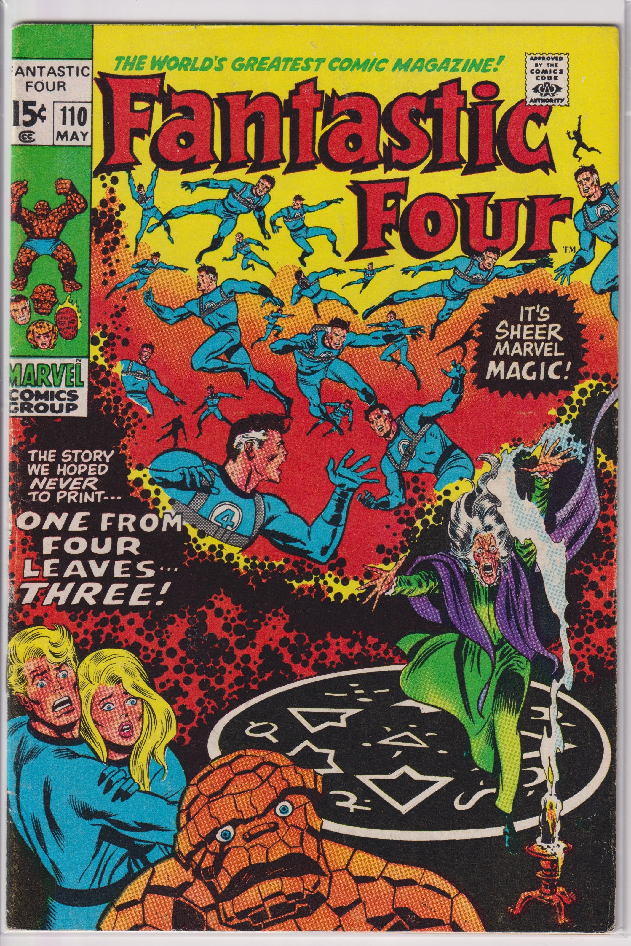 Fantastic Four (1961) 110 (1st Agatha Harkness cover)