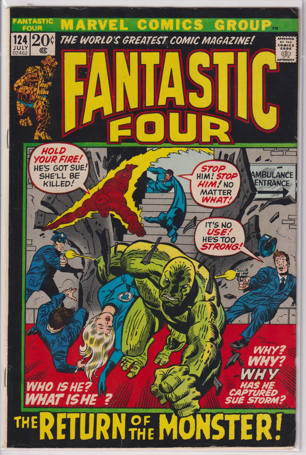 Fantastic Four (1961) 121 -128