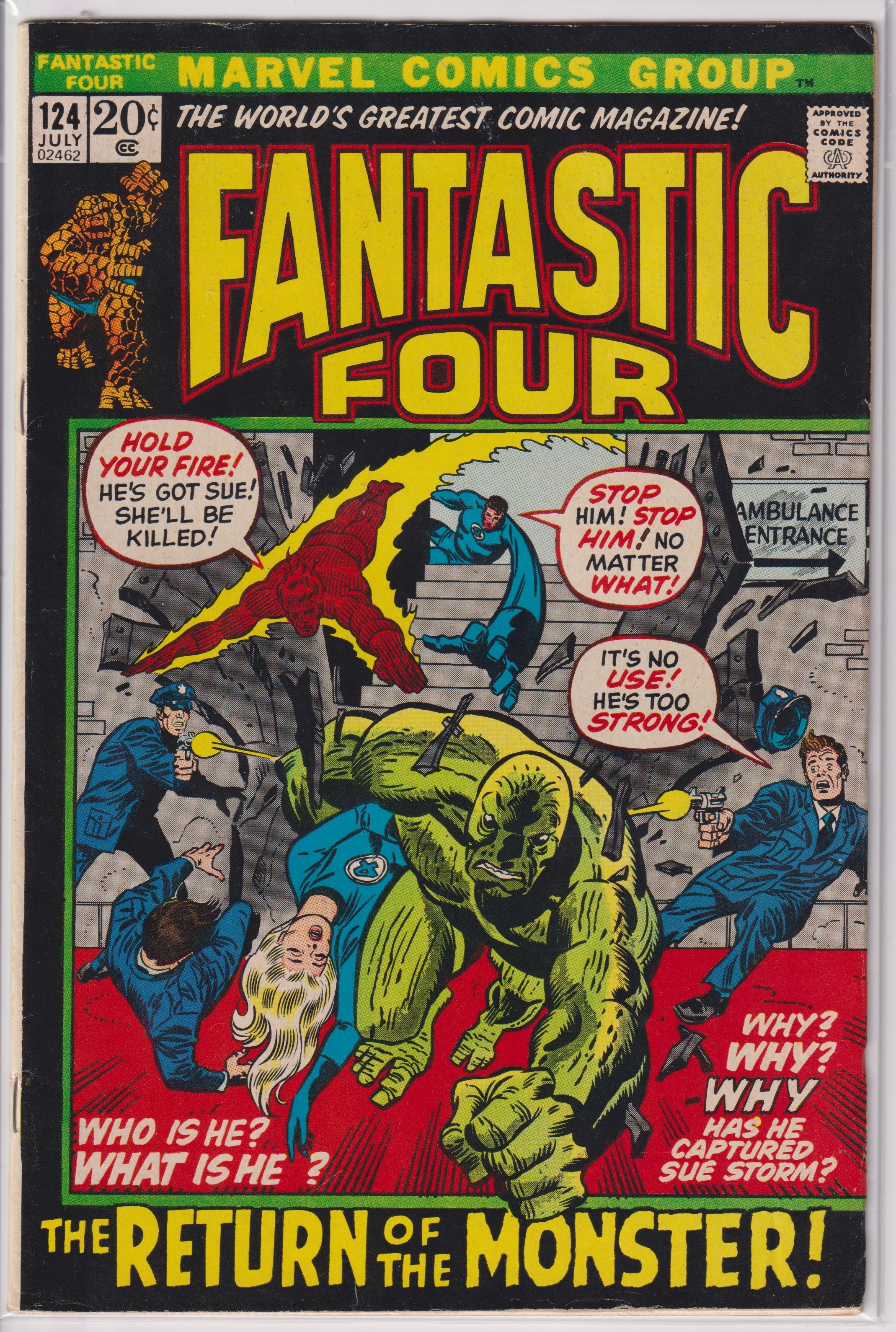 Fantastic Four (1961) 121 -128