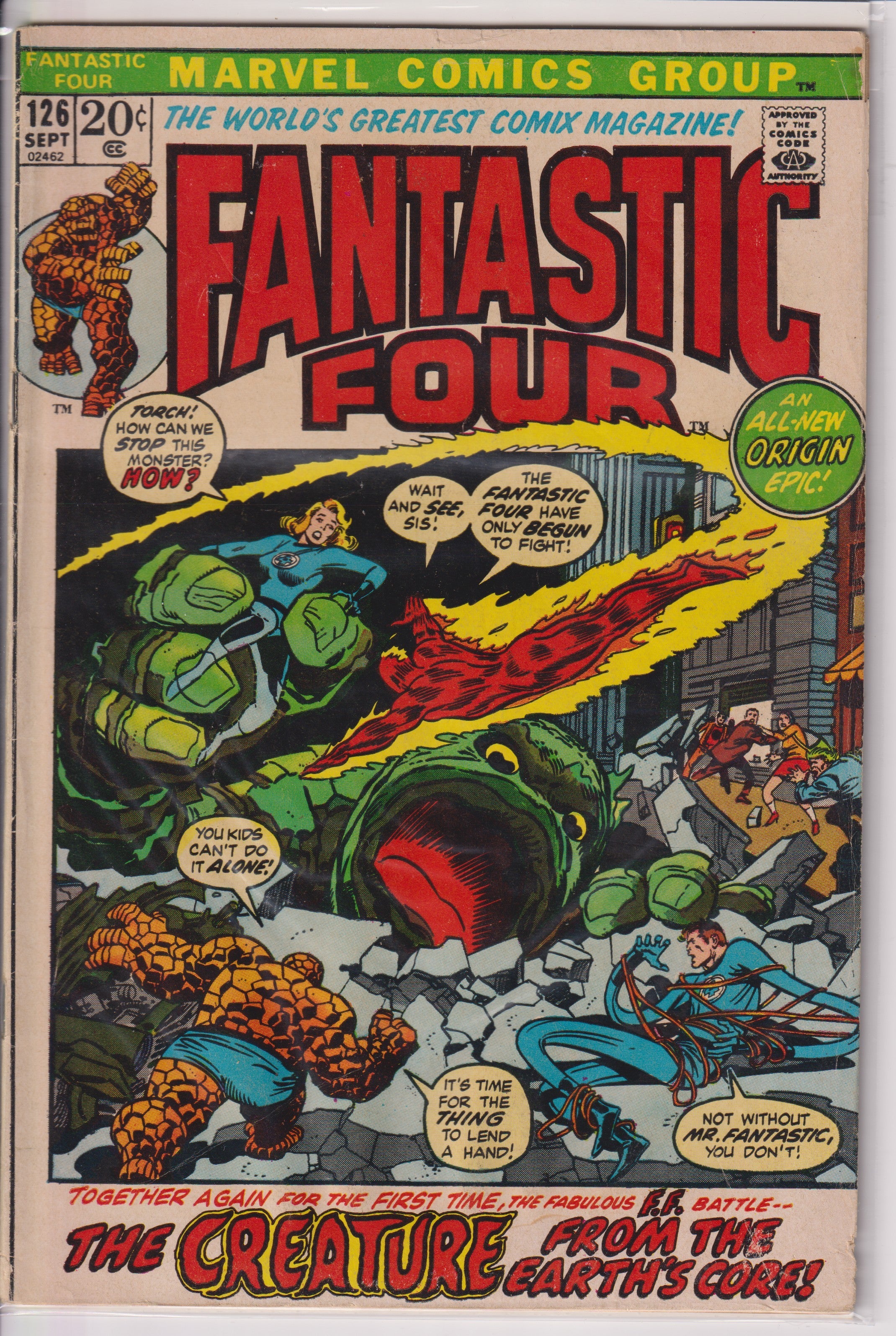 Fantastic Four (1961) 121 -128