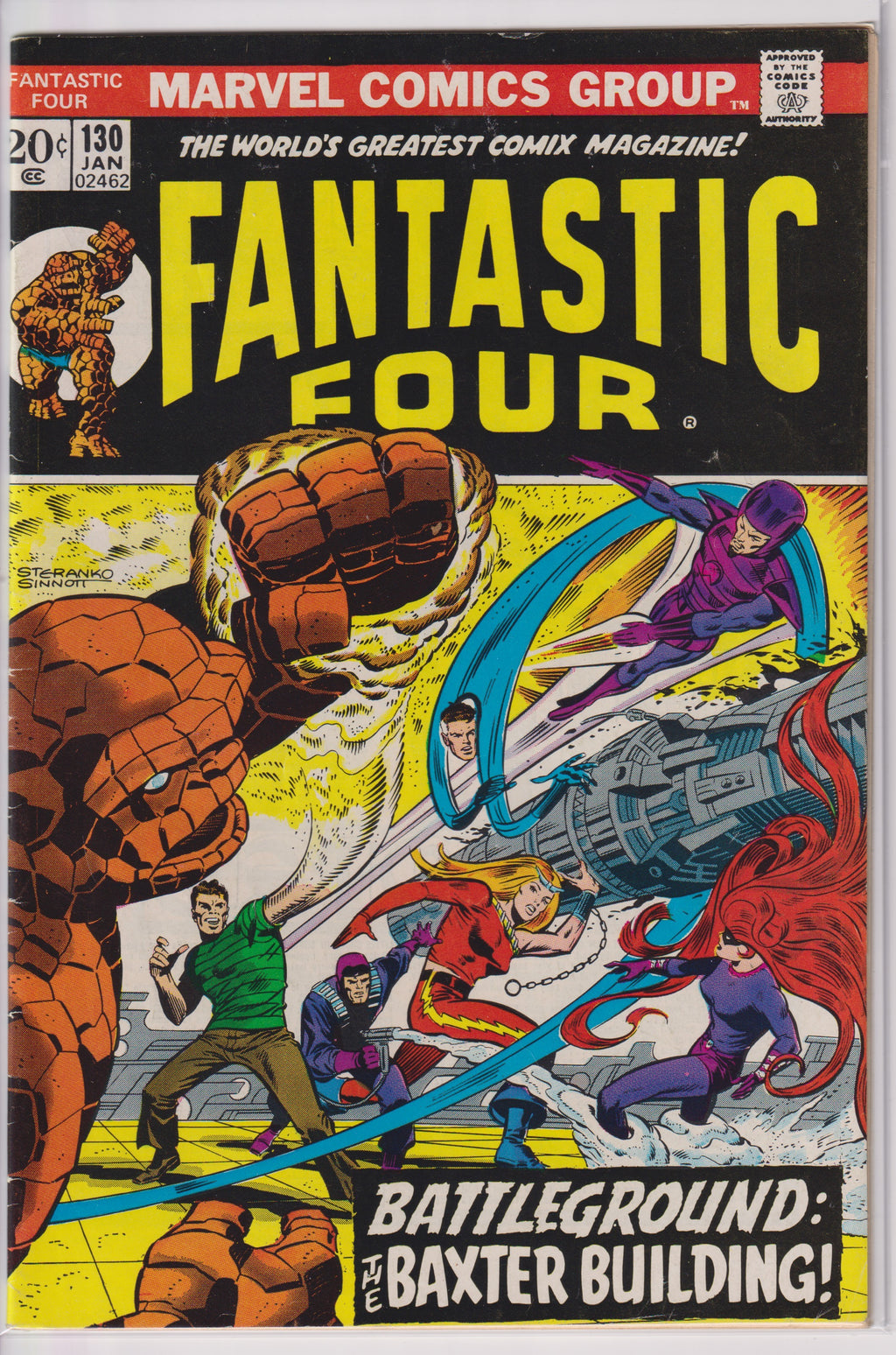 Fantastic Four (1961) 130 - 132