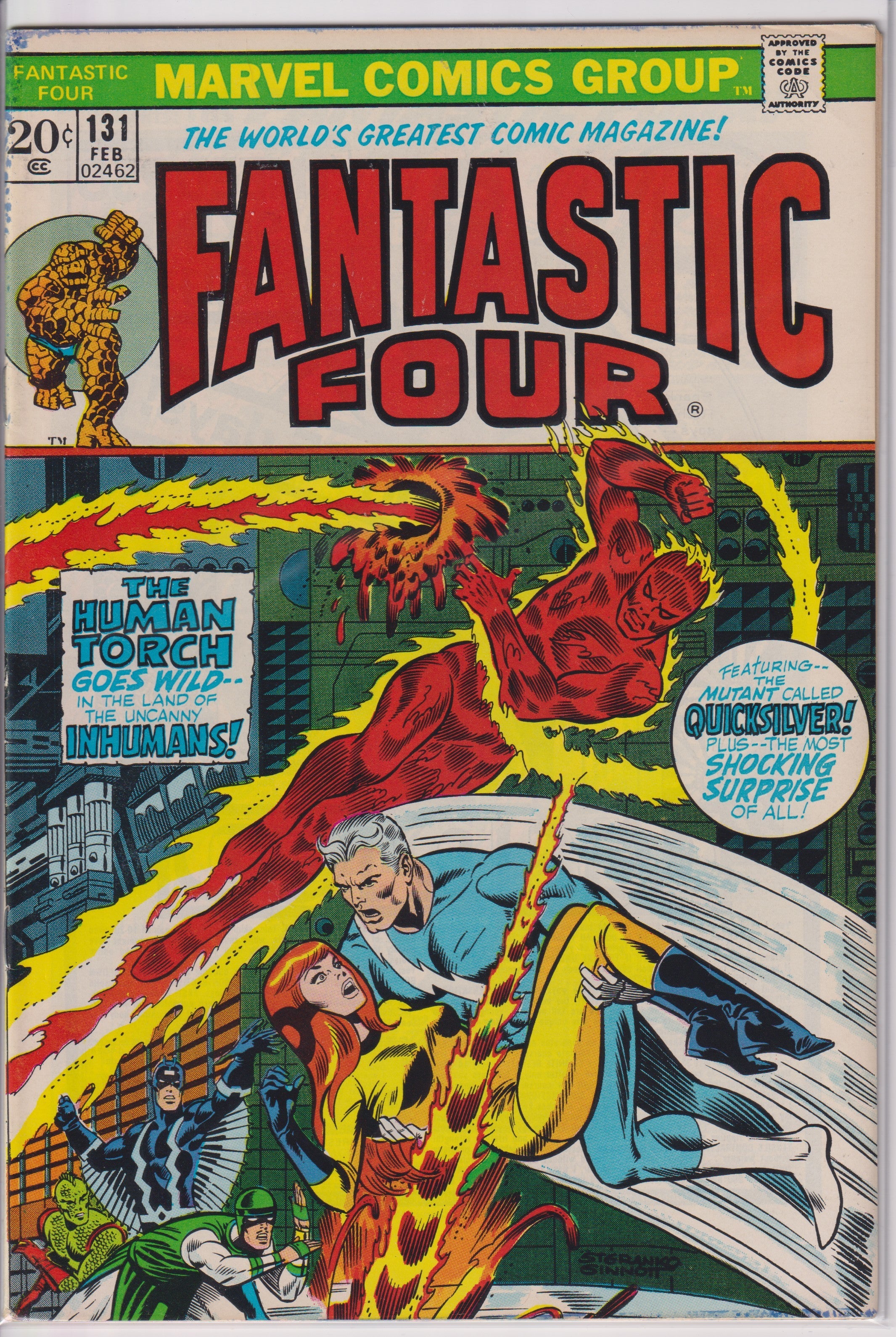 Fantastic Four (1961) 130 - 132