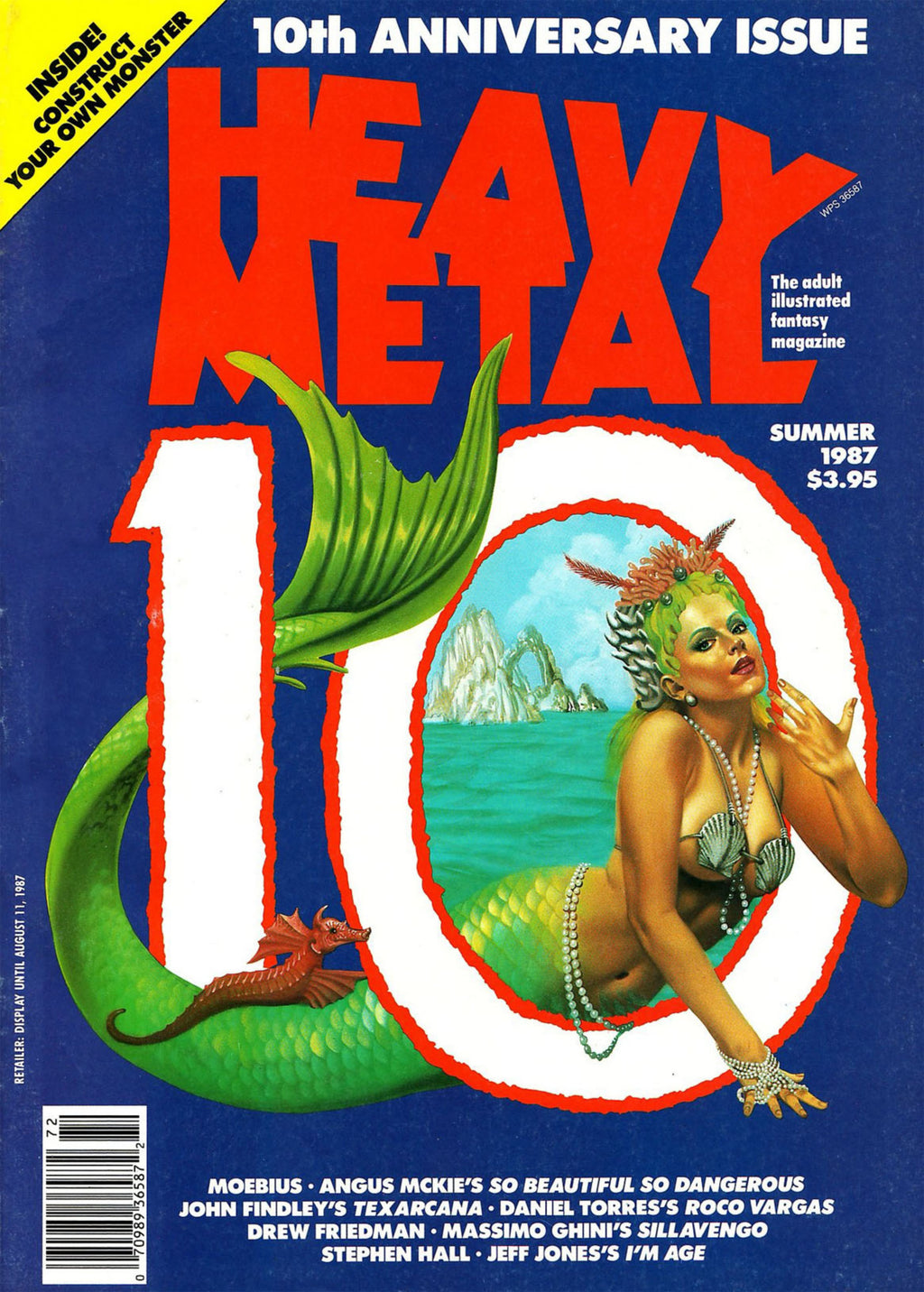 Heavy Metal Magazine volume 10 - 12