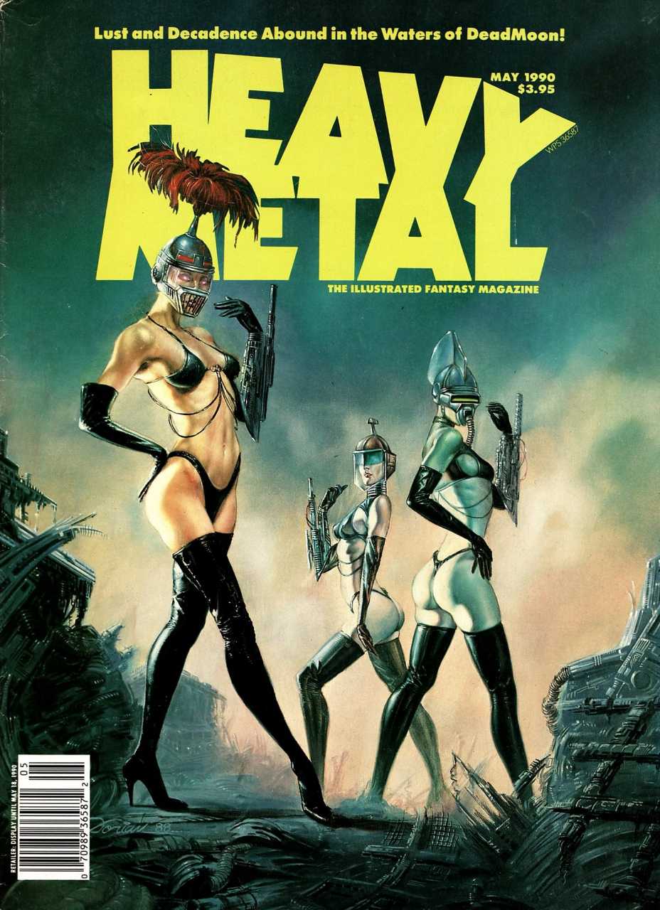 Heavy Metal Magazine volume 13 - 14