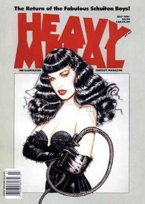 Heavy Metal Magazine volume 15 - 18
