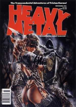 Heavy Metal Magazine volume 15 - 18