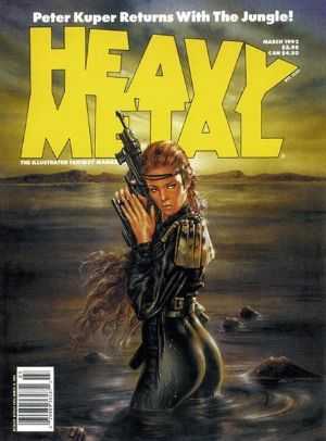 Heavy Metal Magazine volume 15 - 18