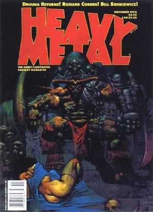 Heavy Metal Magazine volume 15 - 18