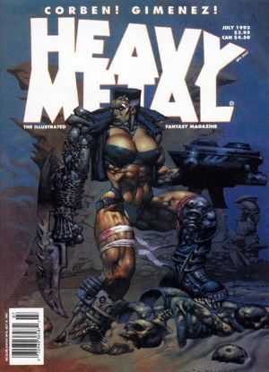 Heavy Metal Magazine volume 15 - 18