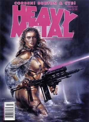 Heavy Metal Magazine volume 15 - 18