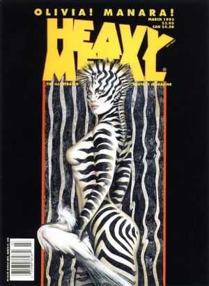 Heavy Metal Magazine volume 19 - 22