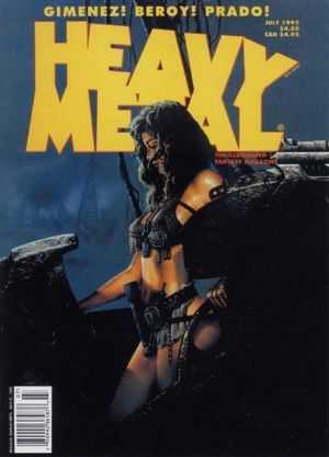 Heavy Metal Magazine volume 19 - 22