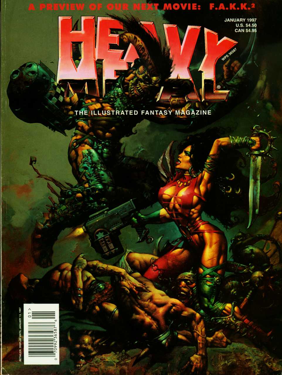 Heavy Metal Magazine volume 19 - 22