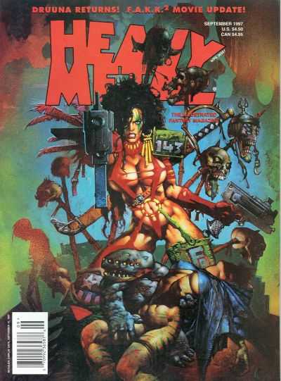Heavy Metal Magazine volume 19 - 22