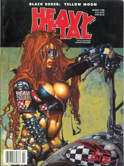 Heavy Metal Magazine volume 19 - 22