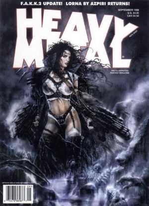 Heavy Metal Magazine volume 19 - 22