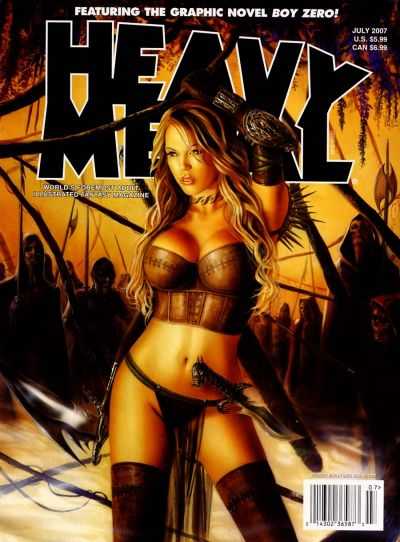 Heavy Metal Magazine volume 31 - 35
