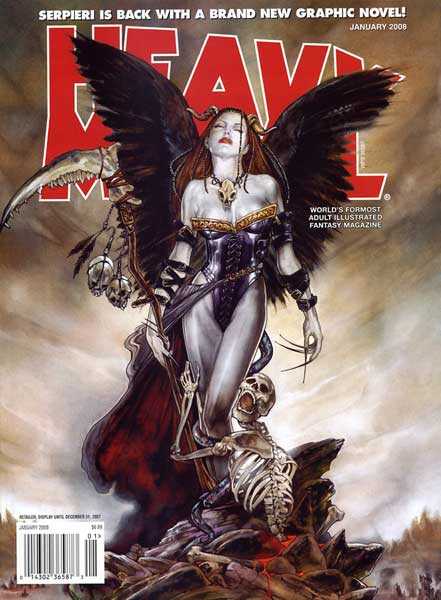 Heavy Metal Magazine volume 31 - 35