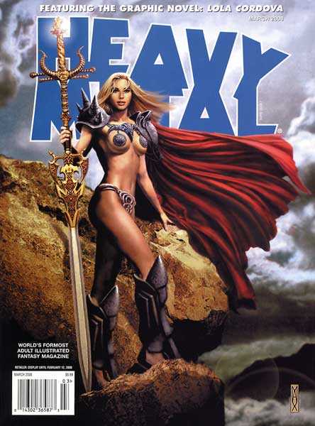 Heavy Metal Magazine volume 31 - 35