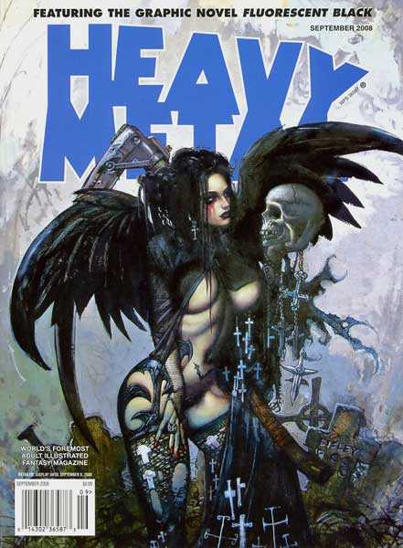 Heavy Metal Magazine volume 31 - 35
