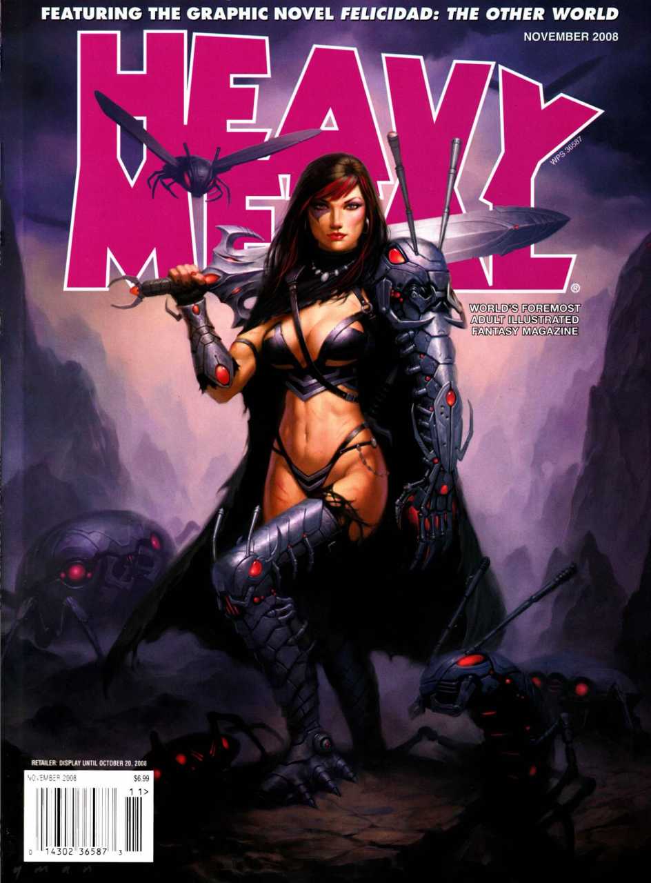 Heavy Metal Magazine volume 31 - 35