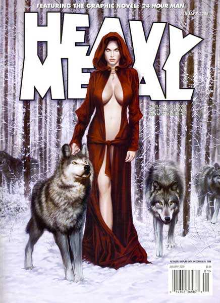 Heavy Metal Magazine volume 31 - 35