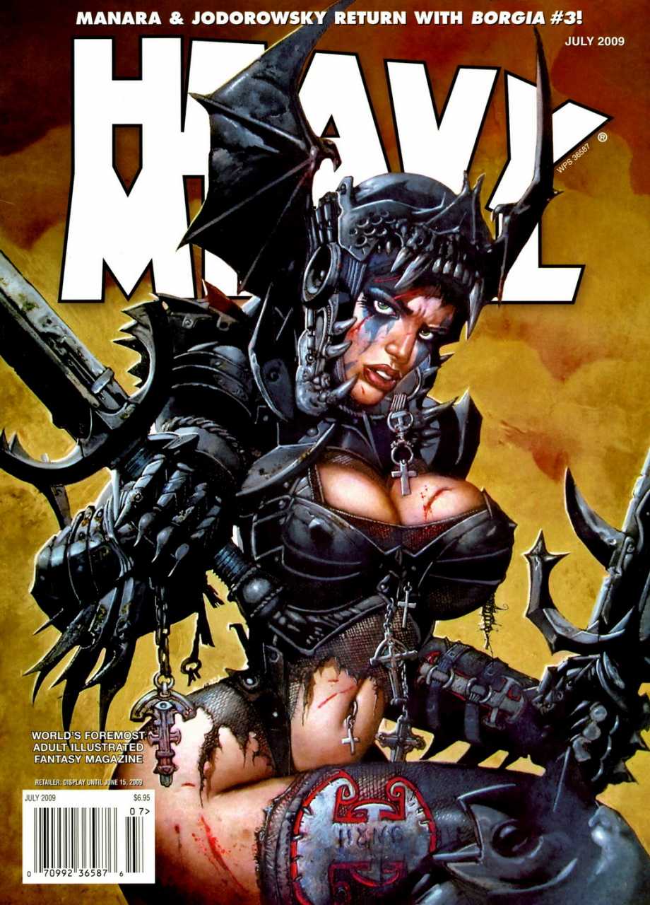 Heavy Metal Magazine volume 31 - 35