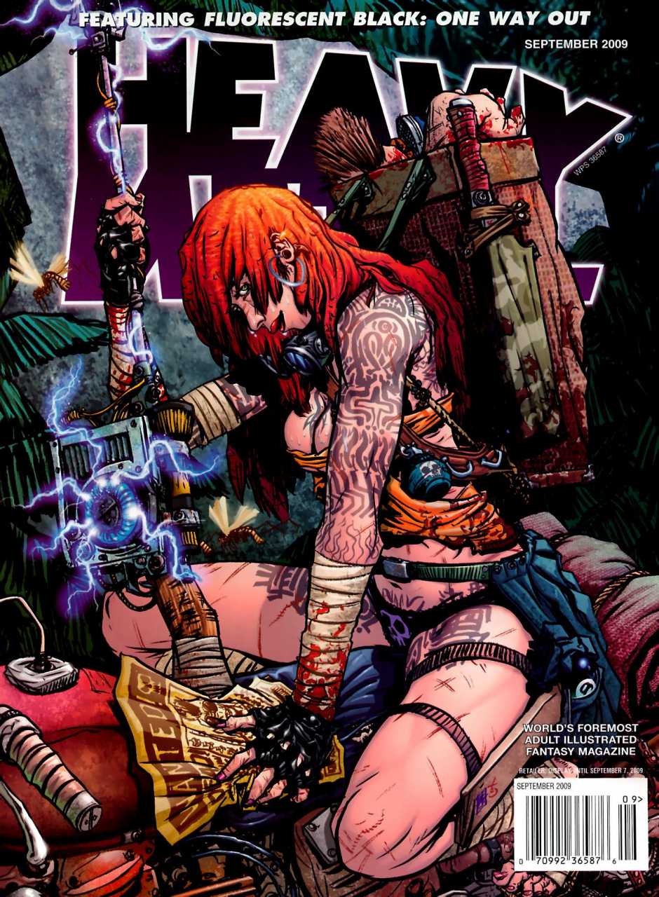Heavy Metal Magazine volume 31 - 35