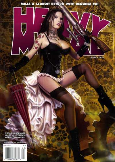 Heavy Metal Magazine volume 31 - 35