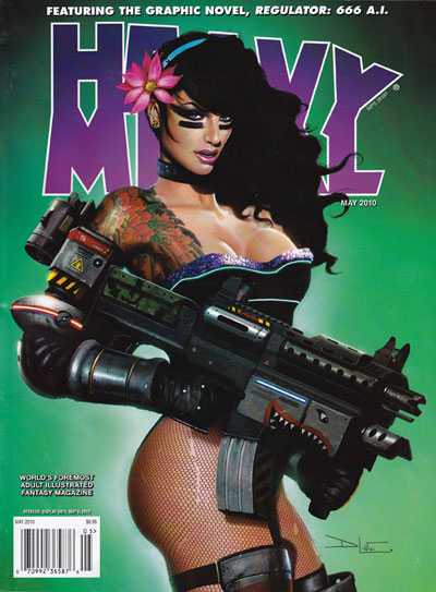 Heavy Metal Magazine volume 31 - 35