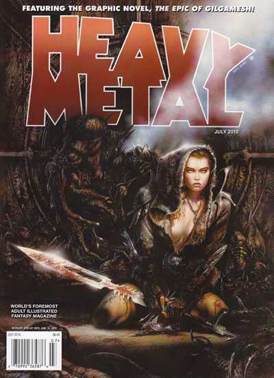 Heavy Metal Magazine volume 31 - 35