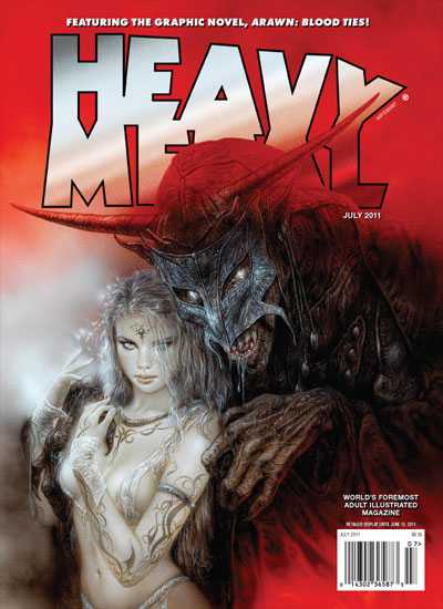 Heavy Metal Magazine volume 31 - 35