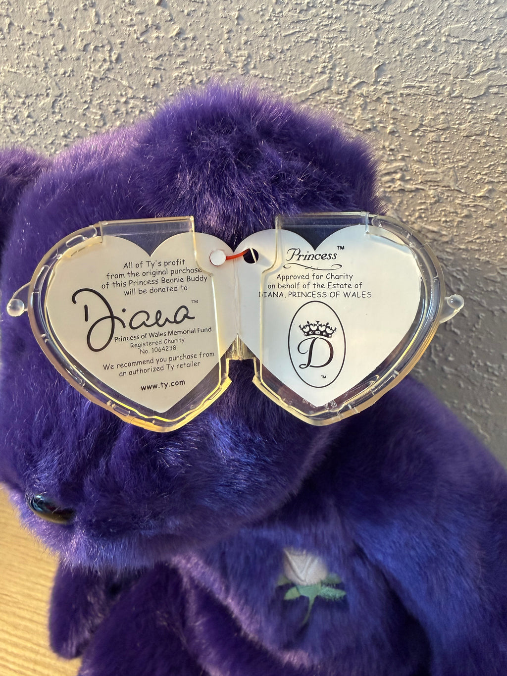 Princess Diana BIG TY Beanie Baby (1998)
