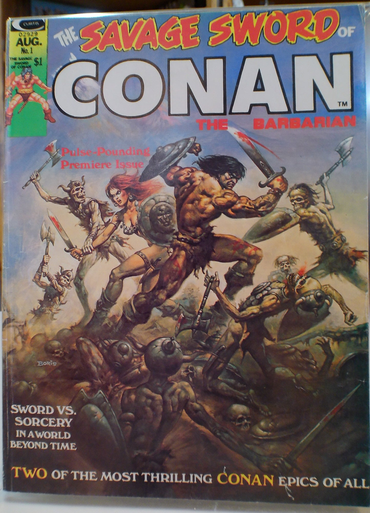 Savage Sword of Conan 001
