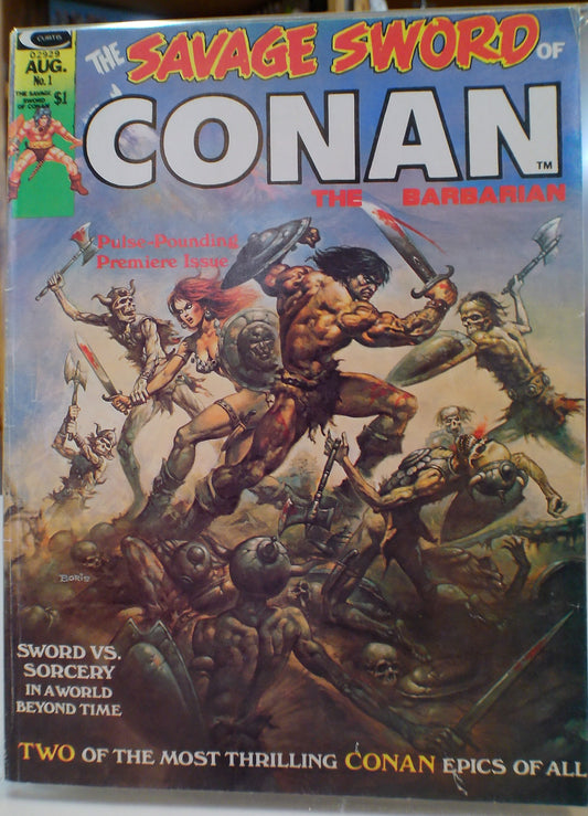 Savage Sword of Conan 001