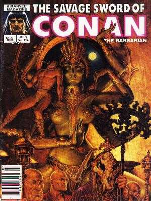 Savage Sword of Conan 111 - 135