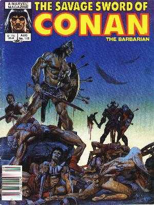 Savage Sword of Conan 111 - 135