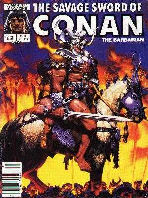 Savage Sword of Conan 111 - 135