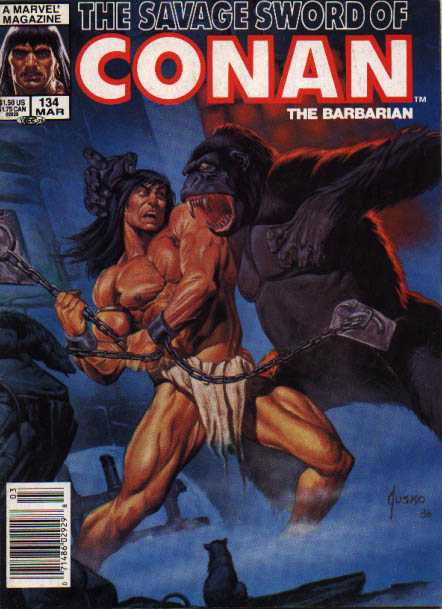 Savage Sword of Conan 111 - 135