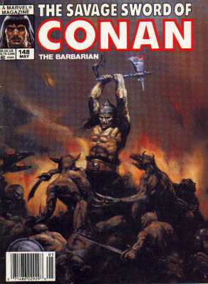 Savage Sword of Conan 136 - 160