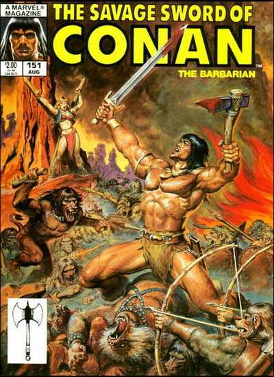 Savage Sword of Conan 136 - 160