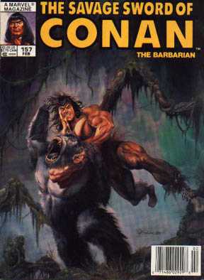 Savage Sword of Conan 136 - 160