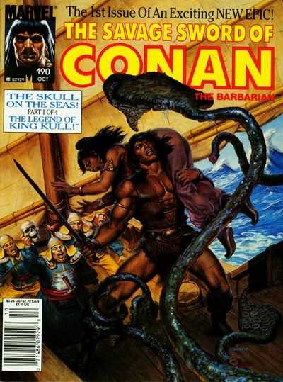 Savage Sword of Conan 186 - 210
