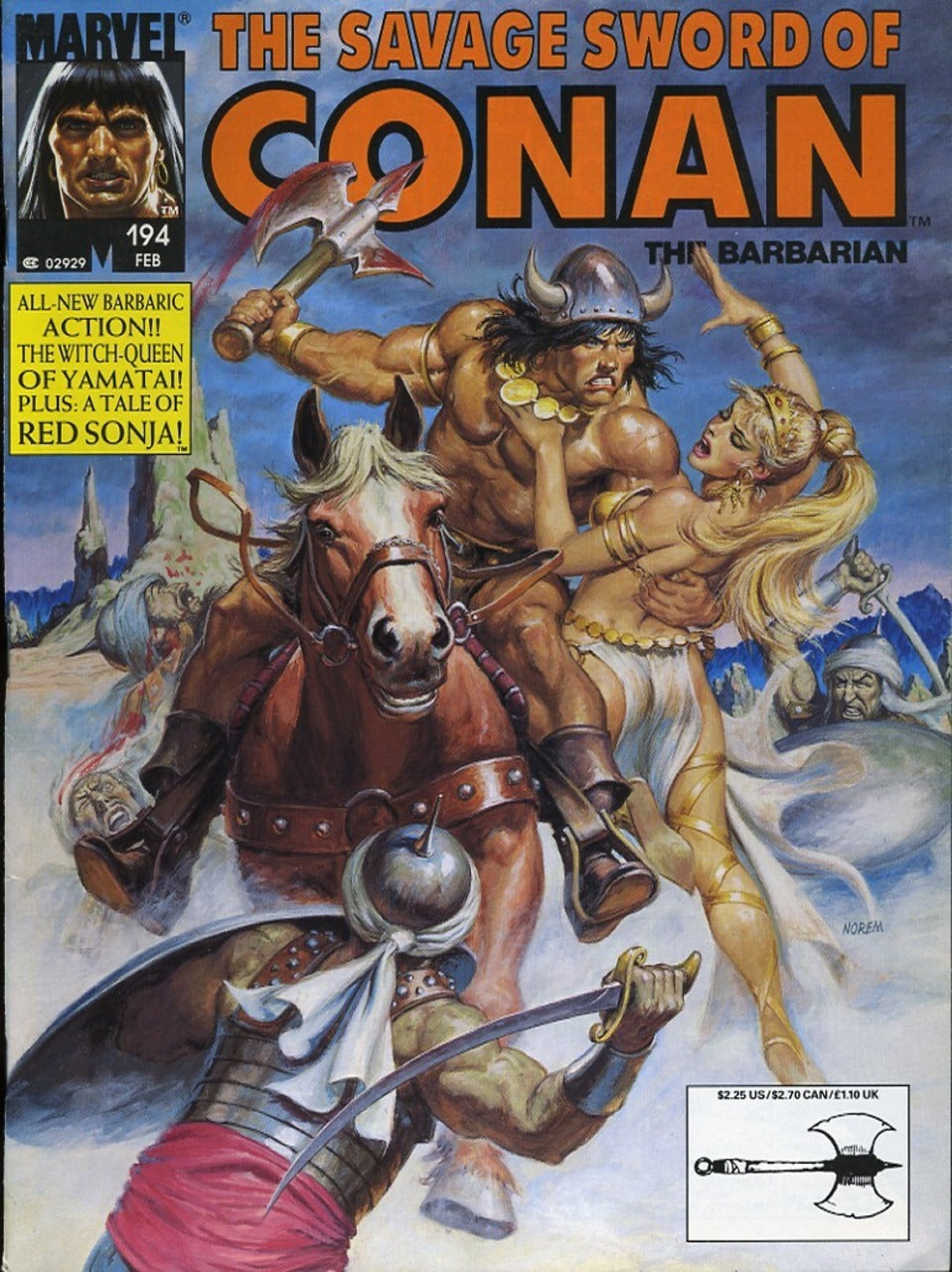 Savage Sword of Conan 186 - 210